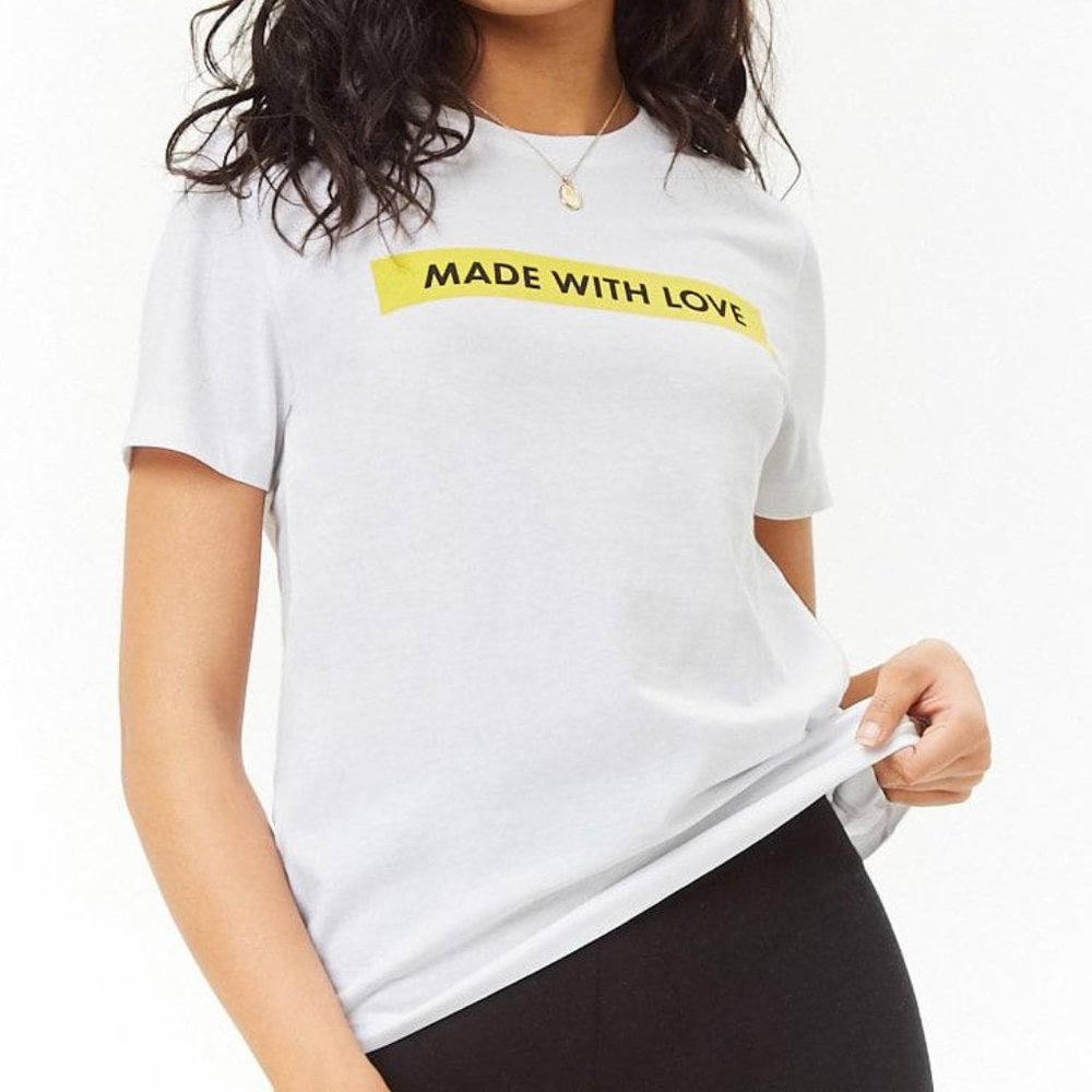 FOREVER21 Contemporary Graphic Tee